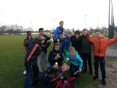 Beker, ijsjes, 1e plaats!